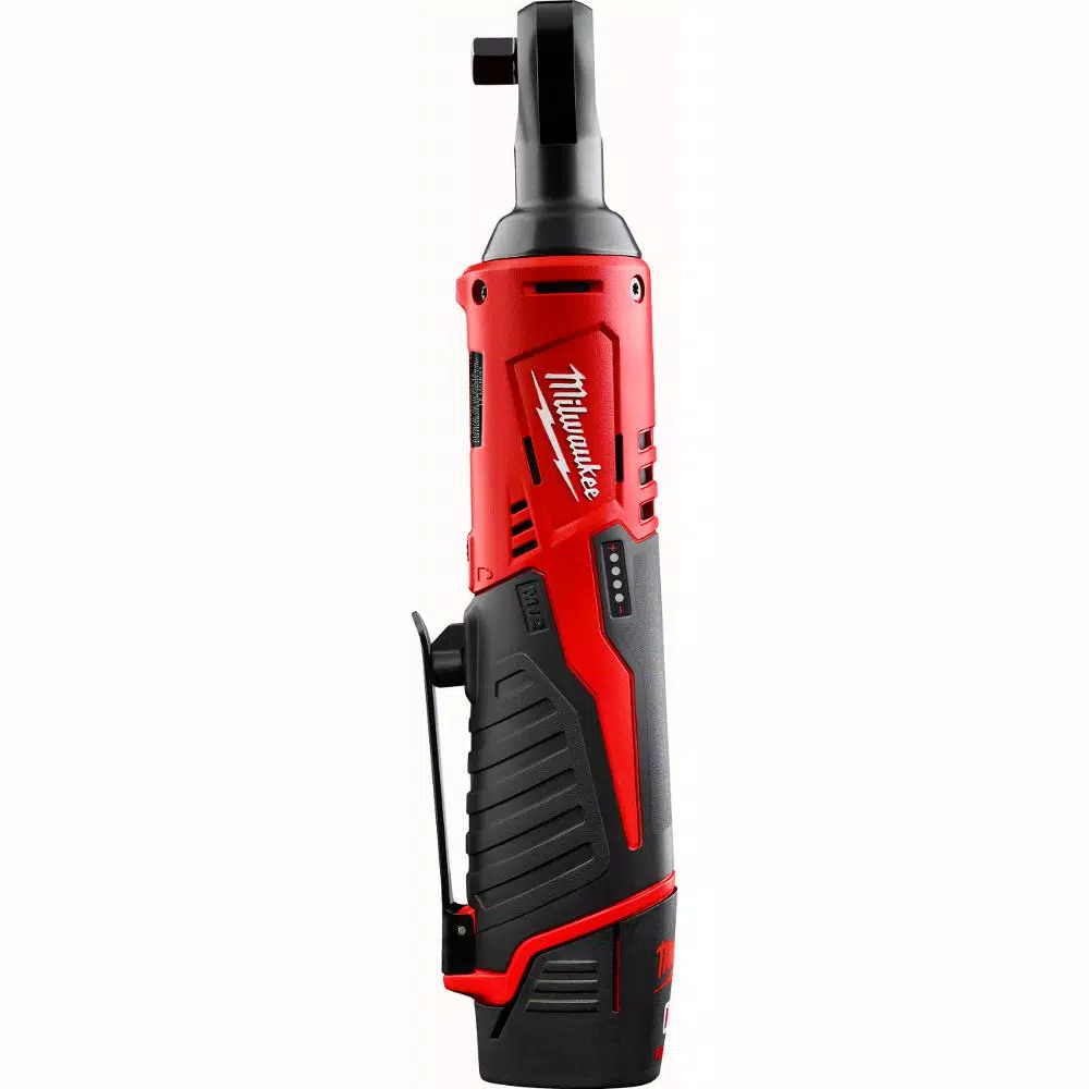 Milwaukee M12 12V Cordless 1/4 in. Hex Impact Driver Combo Kit with Free 3/8 in. Ratchet