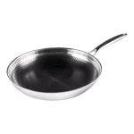 Black Cube 12.5 in. Stainless Steel Hybrid Nonstick Frying Pan thumbnail 1