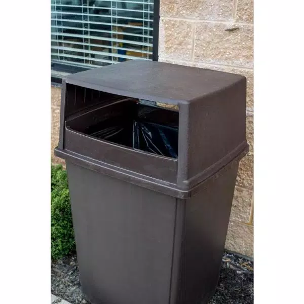 Plasticplace 56 Gallon Black Glutton Trash Bags, 1.5 Mil Thickness, 50 Count Case