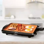 Starfrit Eco Copper Electric Griddle, 176 sq. in. Nonstick Cooking Surface, 1500W thumbnail 4