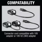 Makita 18V LXT and LXT X2 Portable Backpack Power Supply thumbnail 11