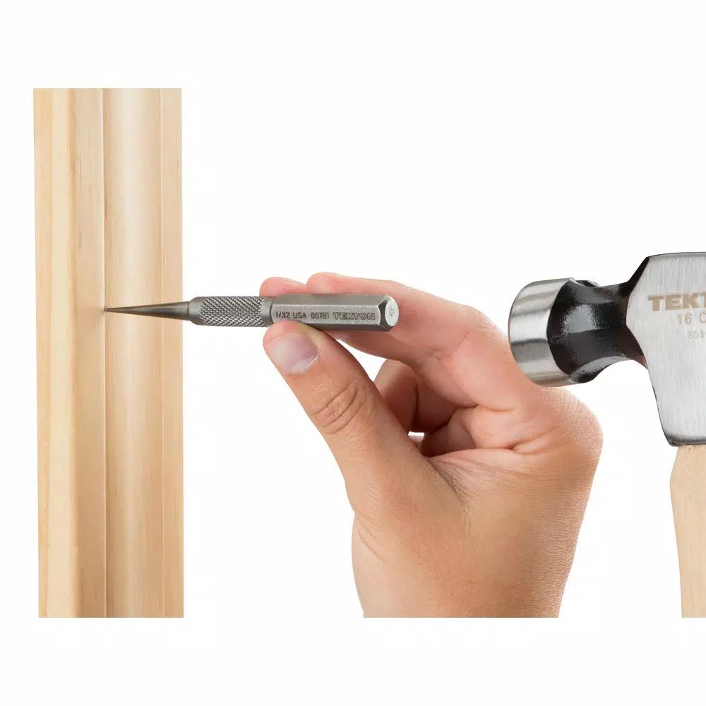 TEKTON 1/32 in. Nail Set, High-Carbon Steel Finishing Nail Punch