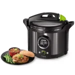 Presto 10 Qt. Black Stainless Steel Electric Pressure Cooker with 19 Programmed Settings thumbnail 3