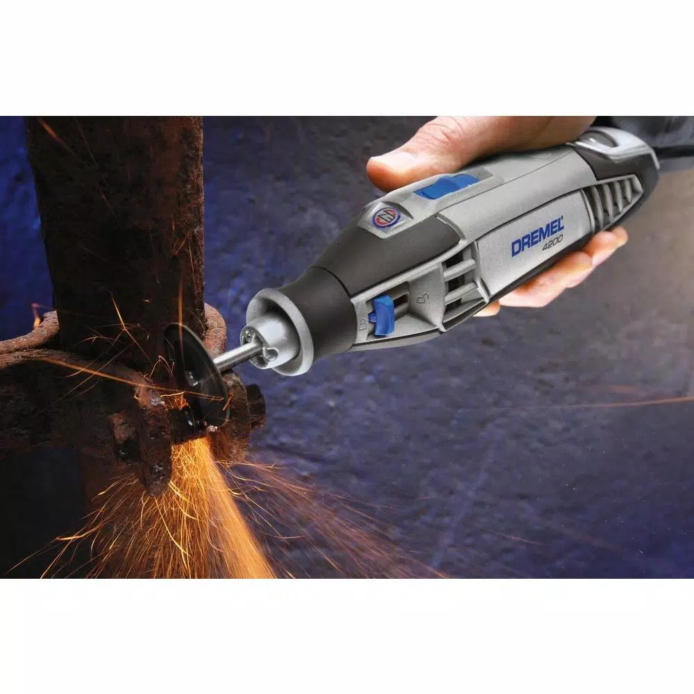 Dremel 4200 Series 1.6 Amp Variable Speed Corded Rotary Tool Kit with 36 Accessories and 4 Attachments