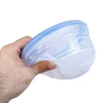 Creative Home Silicone Collapsible Food Storage Bowl with Leak-Resistant Lid, 16 oz thumbnail 4