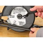 BLACK+DECKER BLACK & DECKER 20V MAX Lithium-Ion Cordless 5-1/2 in. Circular Saw (Tool Only) thumbnail 10
