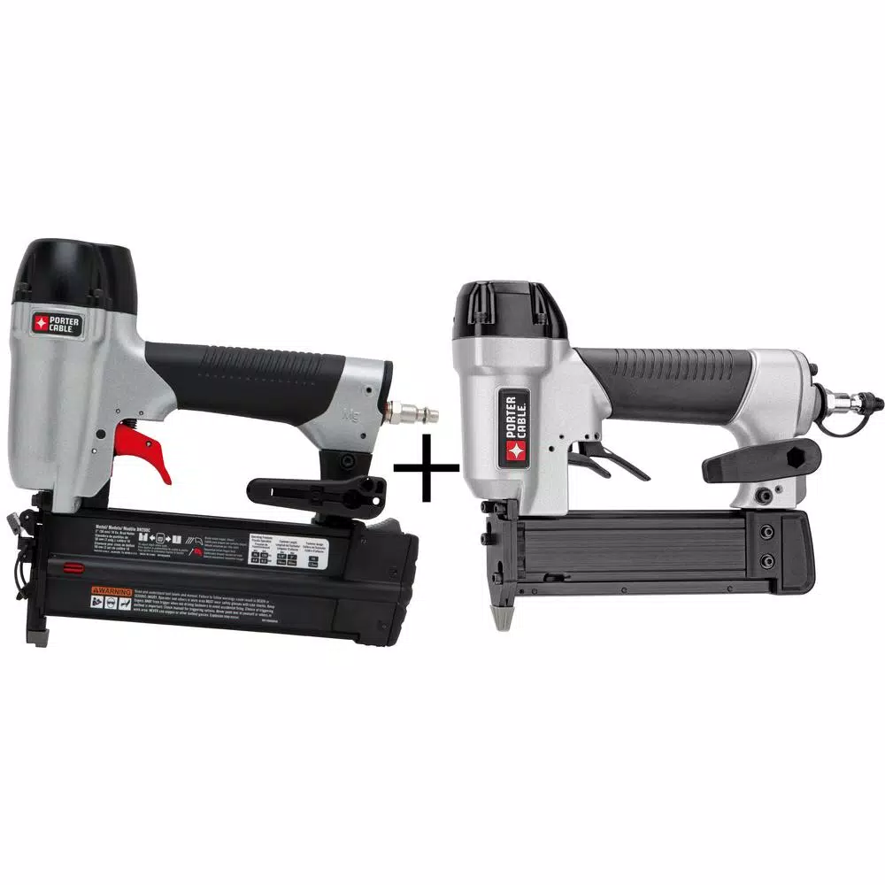Porter-Cable BN200C 18-Gauge Pneumatic Brad Nailer Kit with Bonus 23-Gauge Pin Nailer
