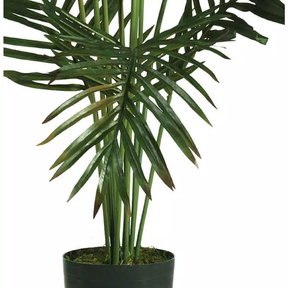 Nearly Natural 5 ft. Paradise Palm Silk Tree - Artificial Green Tropical Palm
