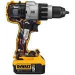 DEWALT 20V MAX XR Brushless 1/2 in. Hammer Drill Kit with (2) 5 Ah Batteries & Charger thumbnail 9
