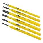 Stanley 6-Piece Forged Steel Punch Set with Powder Coated Finish thumbnail 1
