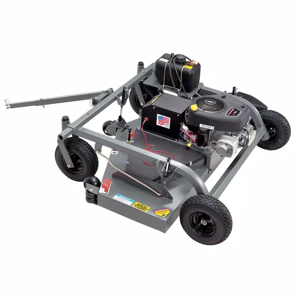 Swisher 60 in. 14.5 HP Briggs & Stratton Electric Start Pull-Behind Finish Cut Lawn Mower