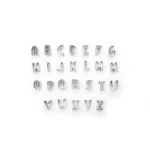 Fox Run 26-Piece Alphabet Cookie Cutter Set - Stainless Steel Letter Cutters thumbnail 1