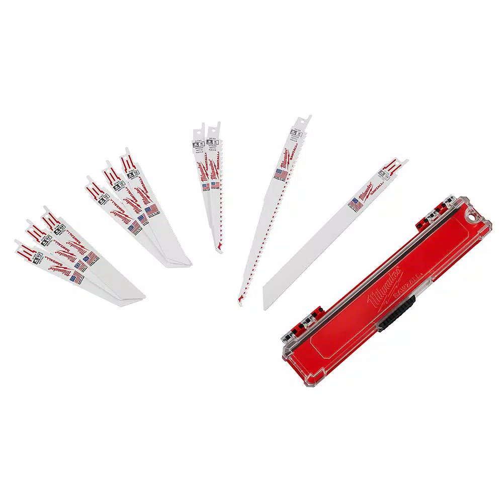 Milwaukee SAWZALL Bi-Metal Reciprocating Saw Blade Set, 26-Piece