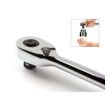 Tekton 3/4 Inch Drive x 22 Inch Quick-Release Ratchet, 72-Tooth, Chrome-Plated thumbnail 4