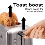 Hamilton Beach Professional 2-Slice Stainless Steel Wide Slot Toaster thumbnail 6