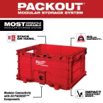 Milwaukee M18 FUEL Impact Wrench & 117-Pc Ratchet, Socket, and PACKOUT Modular Storage Combo Kit thumbnail 8
