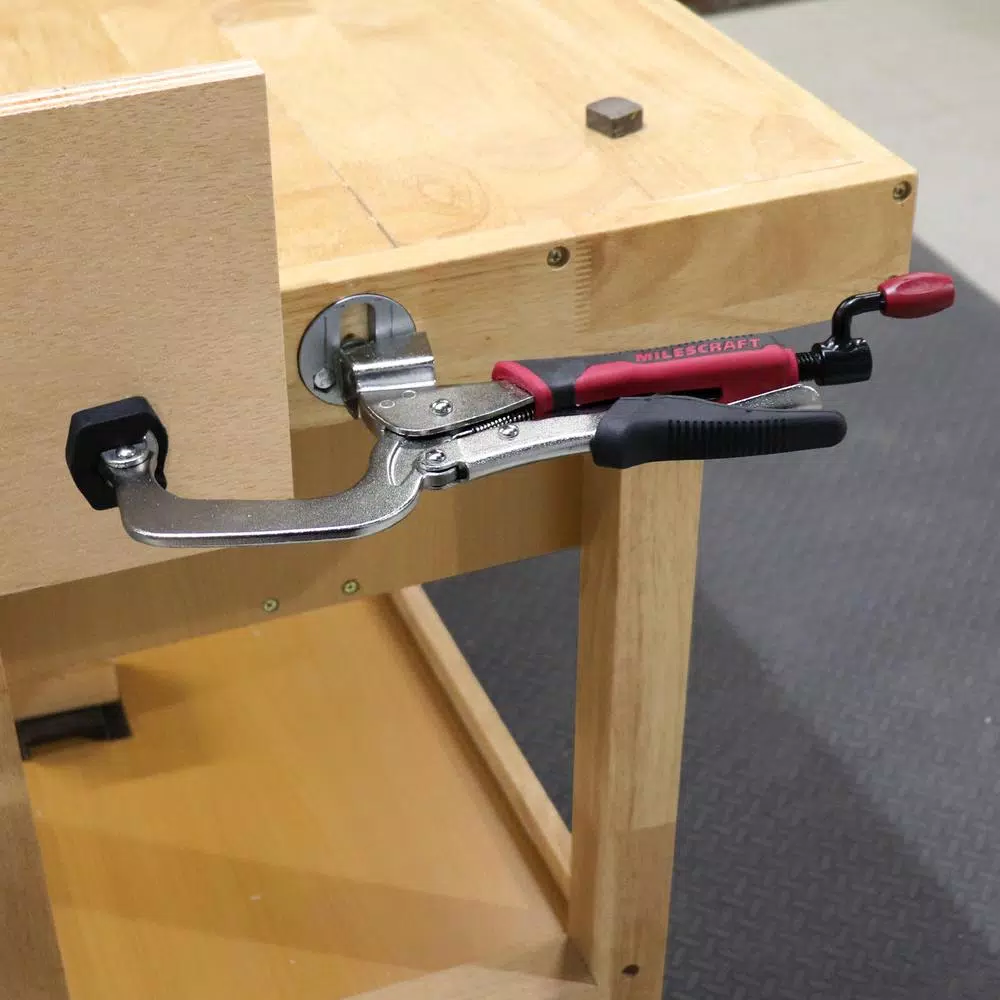 Milescraft 6 in. Bench Clamp and Attachment Set with ClampAnchor Set