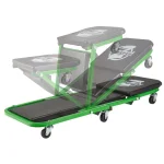 Pro-Lift Z-Creeper 2-in-1 Mechanic Creeper and Seat, 36 in., 300 lb. Capacity, Black/Green thumbnail 2
