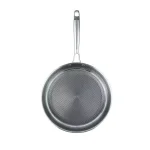 MasterPan Chefs Series 11 in. Stainless Steel Nonstick Frying Pan, Tri-Ply Induction Compatible thumbnail 2