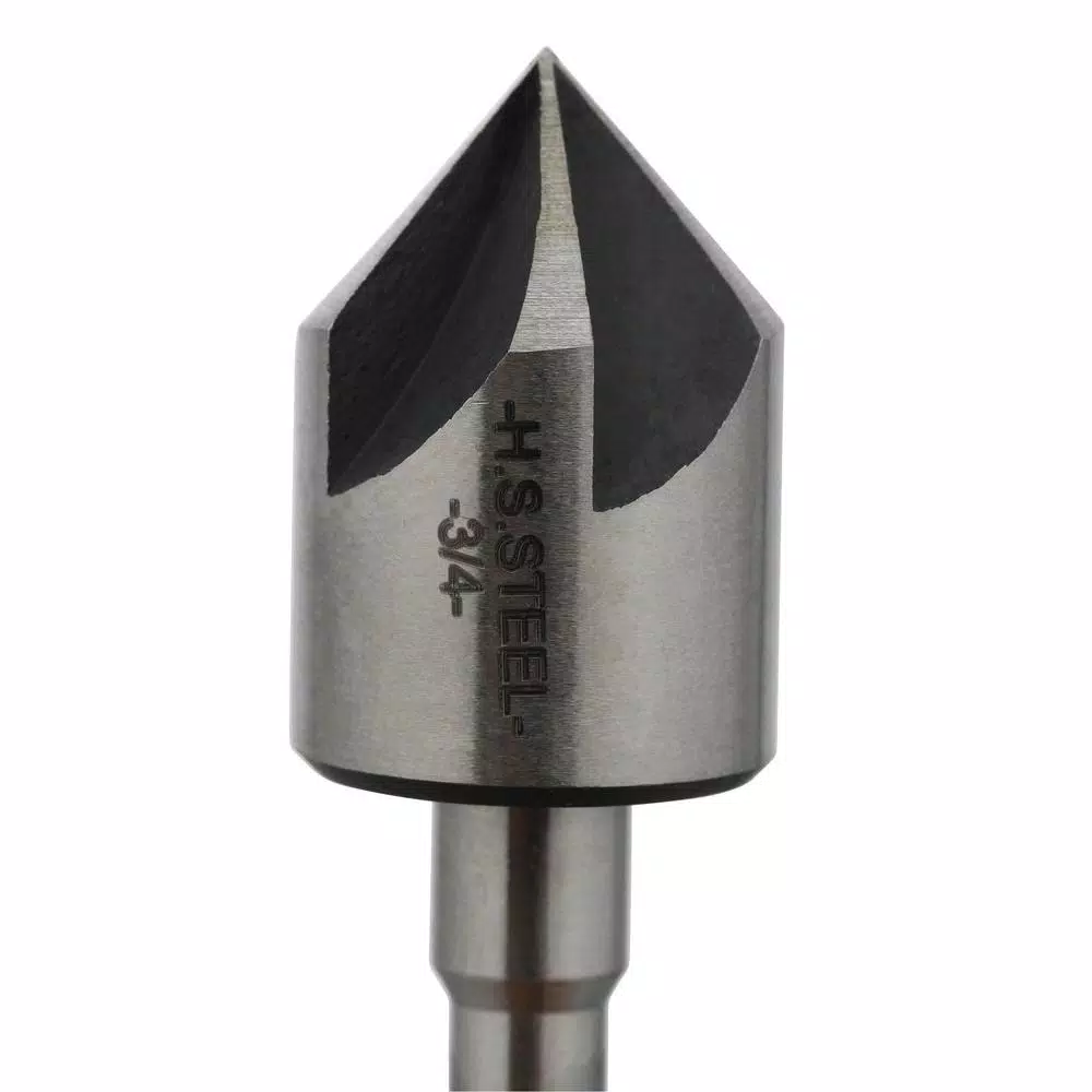 General Tools High-Speed Steel 3-Piece Countersink Bit Set (1/2 in., 5/8 in., 3/4 in.)
