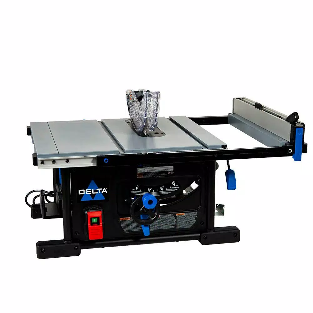 Delta 36-6013 10 in. Portable Contractor Table Saw, 15 Amp