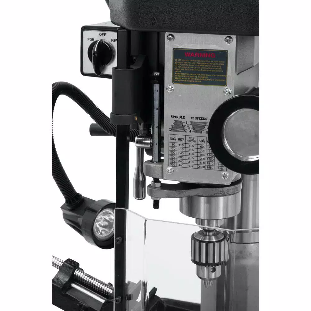Jet JMD-15 Mill/Drill Press with Newall DP700 DRO - 1/2 in. Chuck