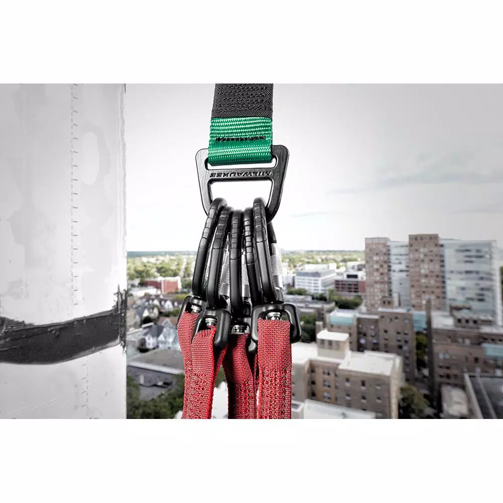 Milwaukee 50 lb. Anchor Strap Lanyard with Oversized D-Ring