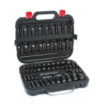 Husky 64-Piece 1/2 in. Drive SAE and Metric Impact Socket Set thumbnail 2