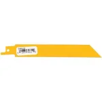 DEWALT 6 in. 18 TPI Bi-Metal Straight Back Reciprocating Saw Blade (5-Pack) thumbnail 5