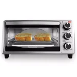 BLACK+DECKER 4-Slice Stainless Steel Toaster Oven with EvenToast Technology thumbnail 3