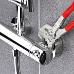 KNIPEX 10 in. Pliers Wrench with Dual-Component Comfort Grips and Tether Attachment thumbnail 6