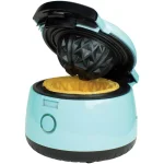 Brentwood Appliances TS-1401BL Waffle Bowl Maker, 5 inch Non-Stick Dessert & Taco Bowl Maker, Blue thumbnail 2