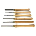 WEN 6-Piece Artisan Chisel Set with 6 in. High-Speed Steel Blades and 10 in. England Beech Wood Handles thumbnail 5