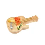 Legacy Picnic Time Guitar Cheese Board and Tool Set with Bamboo Inlays thumbnail 6
