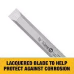 DEWALT 3/8 in. Wood Chisel with Carbon Steel Blade thumbnail 7