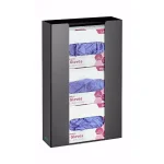 AdirMed Triple Box Capacity Acrylic Black Glove Dispenser thumbnail 2