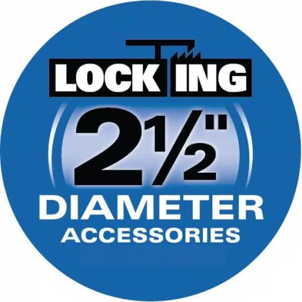 RIDGID 2-1/2 in. Locking Car Nozzle for Wet/Dry Vacuums