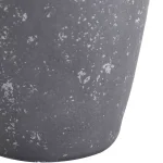 StyleCraft Marloe Charcoal and Gold Ceramic Table Vase, Contemporary Urn Shape thumbnail 4