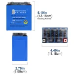 MIGHTY MAX BATTERY Mighty Max YTX7L-BSGEL 12V 6Ah 100 CCA Maintenance Free GEL Sealed Lead Acid Battery thumbnail 5