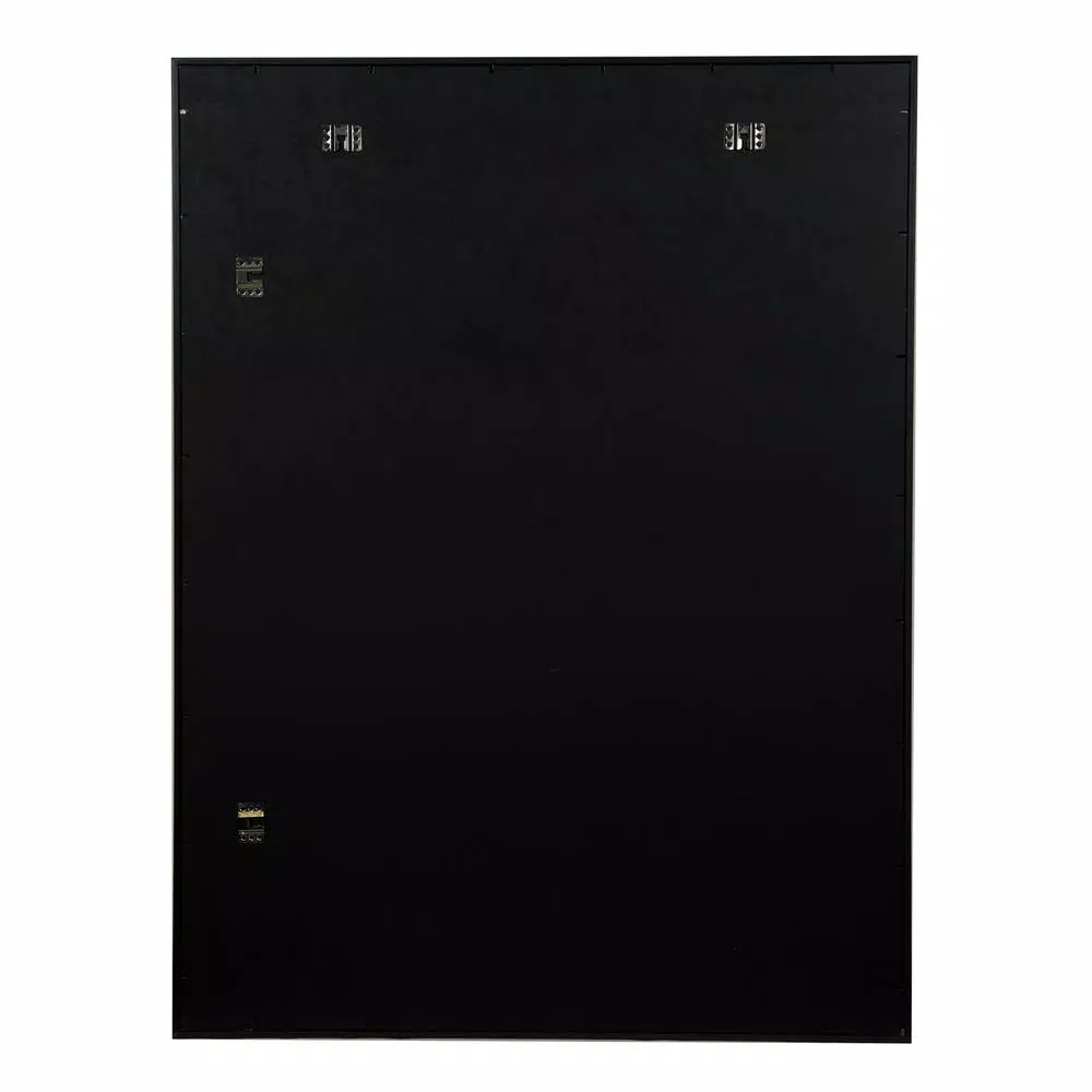 Pinnacle Black Wood Shadow Box Frame, 30 in. x 40 in. Large Floater Frame for Memorabilia