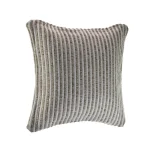 LR Home Beige and Cream Striped 22 in. x 22 in. 100% Cotton Throw Pillow thumbnail 2