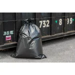 Plasticplace 33 in. x 48 in. 42 Gal. 3.0 Mil Black Heavy Duty Contractor Trash Bags (50-Case) thumbnail 1