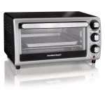 Hamilton Beach 1100W 4-Slice Stainless Steel Toaster Oven with 5 Cooking Functions thumbnail 2