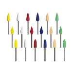 Dedeco Sunburst Points 18-Piece Rotary Tool Set, 3/32 in. Shank, Cleaning, Deburring & Polishing thumbnail 1