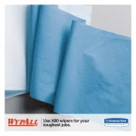 Wypall X80 Blue Wipers, HydroKnit Technology, 160-Box Bulk Pack thumbnail 3
