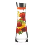 GROSCHE Rio 34 oz. Glass Sangria Maker and Water Infusion Pitcher with Stainless Steel Gravity Filter thumbnail 2