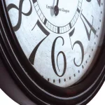 Yosemite Home Decor Caledonian Railway Black Oversized Wall Clock thumbnail 2