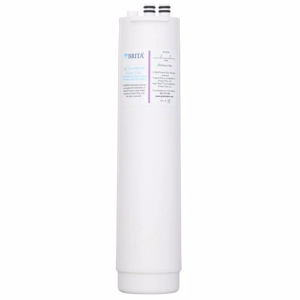 Brita Redi-Twist Under Sink Replacement Water Filter Cartridge