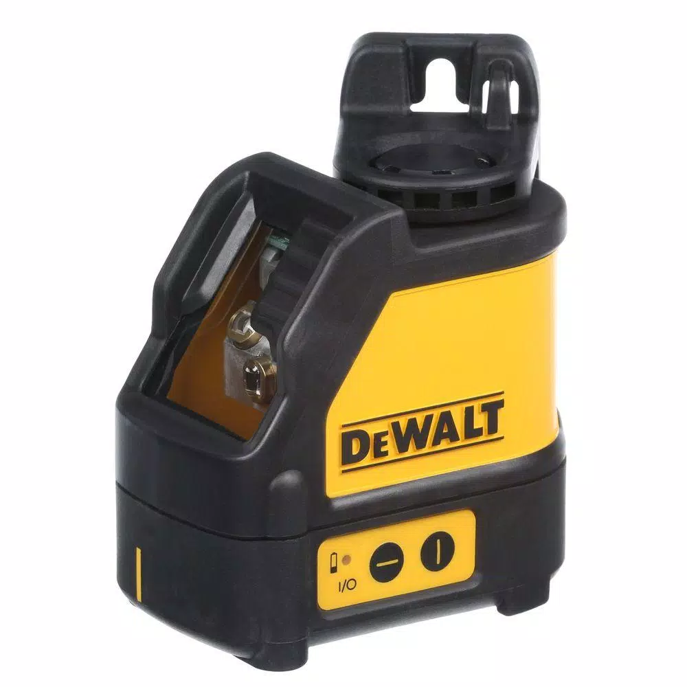 DEWALT DW088K Red Self-Leveling Cross-Line Laser Level with Case and Batteries