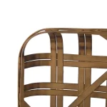 Glitzhome 24 in. Woven Tobacco Wicker Basket Wall Decor - Brown Bamboo thumbnail 6